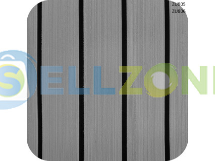 Πατάκι καταστρώματος από αφρό EVA - γκρι δάπεδο για σκάφος/γιοτ - ZU805/6